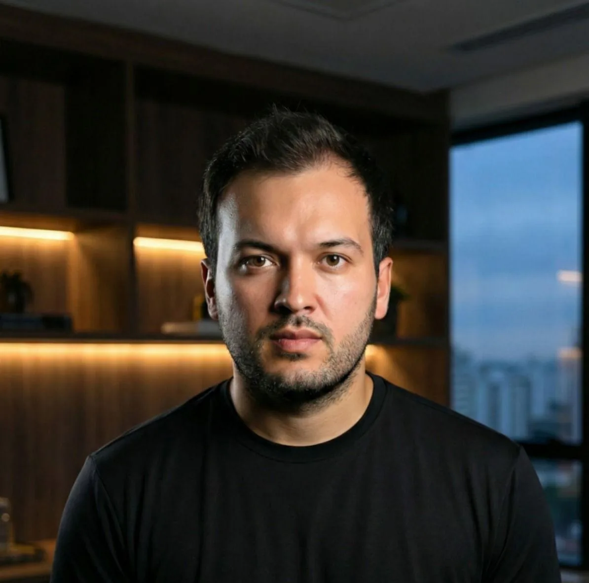 Retrato de William Girardi, sócio-proprietário da DB Real Estate